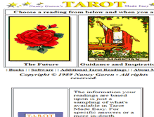Tablet Screenshot of nancygaren.com